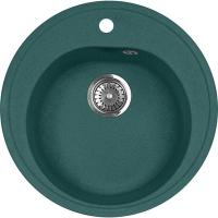 Гранитная мойка AquaGranitEx M-08 зеленый