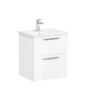 Тумба подвесная с раковиной Vitra Root 60 см 66294, белый глянец Тумба подвесная с раковиной Vitra Root 60 см 66294, белый глянец