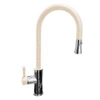 Смеситель GranFest Для кухни 7652  Бежевый Смеситель GranFest Для кухни 7652  Бежевый