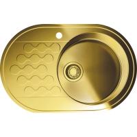 Мойка кухонная Omoikiri Kasumigaura 77-AB-R золото