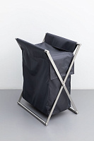 Корзина для белья Allen Brau Priority 00312046, сталь/серый