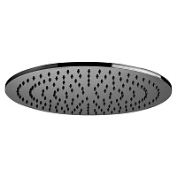 Верхний душ Paffoni Master King ZSOF079NKNSP, никель черный брашированный