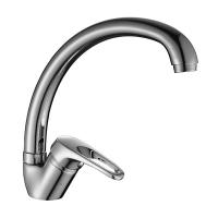 Смеситель Decoroom DR37021 одноручный для кухни с высоким повортным изливом, хром Смеситель Decoroom DR37021 одноручный для кухни с высоким повортным изливом, хром