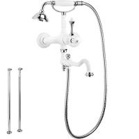 Смеситель Cezares Margot MARGOT-VDP2-BLC для ванны белый