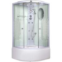 Душевой бокс Niagara NG-3135S 135x135 с паром  стекло мозаика/белое/белый