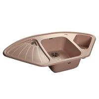 Мойка кухонная GranFest Corner GF-C1040E розовый 1039x560
