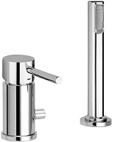 Смеситель на борт ванны Paffoni Light LIG048CR, хром Смеситель на борт ванны Paffoni Light LIG048CR, хром