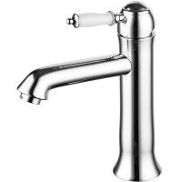 Смеситель Lemark Villa LM4837C для умывальника средний, монолитный, с донным клапаном клик-клак, хро