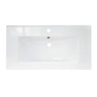 Раковина Sanita luxe Quadro QDR90SLWB01 Белый 90 Раковина Sanita luxe Quadro QDR90SLWB01 Белый 90