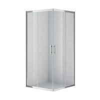 Душевой уголок Cezares Eco ECO-O-A-2-80-C-Cr 80x80 стекло прозрачное/хром
