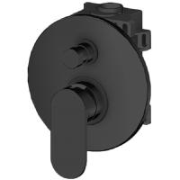 Смеситель Gattoni H2Omix7000 7003470N0.CH Для ванны и душа  Черный матовый Смеситель Gattoni H2Omix7000 7003470N0.CH Для ванны и душа  Черный матовый
