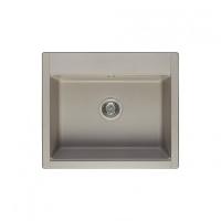 Мойка кухонная Aquaton Делия 1A715232LD250 серый шелк 60