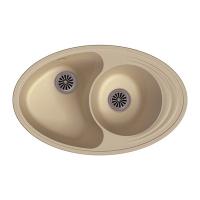 Мойка кухонная Ewigstein Elegant Бежевый-2