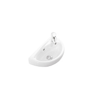 Раковина подвесная CREAVIT TP040-00CB00E-0000 39*23 см, белая Раковина подвесная CREAVIT TP040-00CB00E-0000 39*23 см, белая
