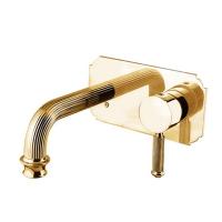 Смеситель Cezares Olimp OLIMP-BLSM2-03/24-L для раковины встраиваемый золото 24 карат
