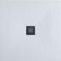 Поддон литьевой камень Aquanet Pleasure 100*100 см, белый