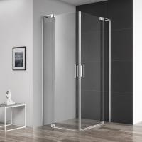 Душевой уголок Cezares Slider Прозрачное / Хром 70х80