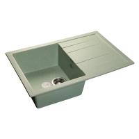 Мойка кухонная GranFest Quadro GF-Q780L салатовый 764x495