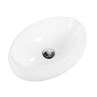 Раковина накладная BelBagno BB1085 48*34 см, белая Раковина накладная BelBagno BB1085 48*34 см, белая