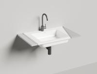 Раковина Salini S-Stone ONDA 80 1402201MRF, матовая покраска по RAL полностью