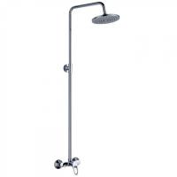 Смеситель Rossinka B35-44 для душа с регулируемой высотой штанги и лейкой "Тропический дождь" Смеситель Rossinka B35-44 для душа с регулируемой высотой штанги и лейкой "Тропический дождь"