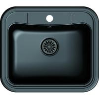 Мойка кухонная Ewigstein Antik 60х52 Антрацит