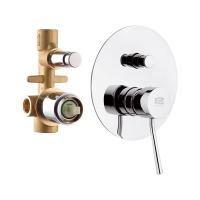 Смеситель Remer Minimal N09L Для ванны встраиваемый