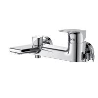 Смеситель D&K DA129 DA1293201 для ванны с коротким изливом