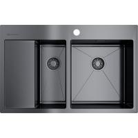 Мойка кухонная Omoikiri Akisame 78-2-GM-R new 51х78