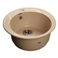 Мойка кухонная GranFest Rondo Бежевый 52х52 Мойка кухонная GranFest Rondo Бежевый 52х52