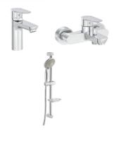 Комплект смесителей Vitra FLOW SOFT A42301EXP, хром Комплект смесителей Vitra FLOW SOFT A42301EXP, хром