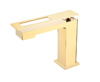 Смеситель для раковины Boheme Q 141-GG, золото