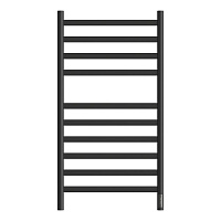 Полотенцесушитель электрический Point Селена PN16850B П10 500x1000, диммер справа, черный Полотенцесушитель электрический Point Селена PN16850B П10 500x1000, диммер справа, черный