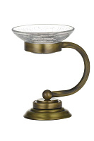 Мыльница настольная Boheme MURANO BRONZE 10910-BR, бронза