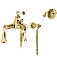 Смеситель Cezares Margot MARGOT-PBVM-03/24-Bi для ванны золото 24 карат Смеситель Cezares Margot MARGOT-PBVM-03/24-Bi для ванны золото 24 карат