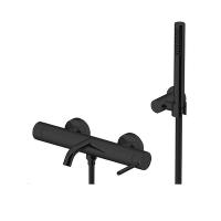 Смеситель Gattoni Circle Two 9100/91NO Для ванны с душем  Черный матовый