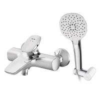 Смеситель для ванны и душа Am.Pm Spirit V2.0 с гарнитуром, хром Смеситель для ванны и душа Am.Pm Spirit V2.0 с гарнитуром, хром