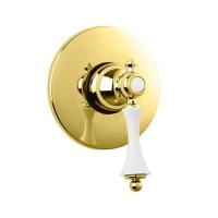 Смеситель Cezares Margot MARGOT-DIM-03/24-Bi для душа встраиваемый золото 24 карат