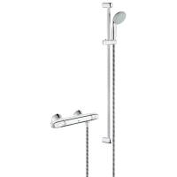 Смеситель с термостатом Grohe Grohtherm 3000 Cosmopolitan 26262000 для душа встраиваемый с верхним душем