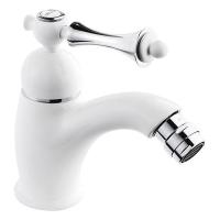 Смеситель Cezares Margot MARGOT-BSM1-BLC для биде белый