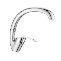 Смеситель Decoroom DR71021 одноручный для кухни с высоким поворотным изливом, хром Смеситель Decoroom DR71021 одноручный для кухни с высоким поворотным изливом, хром