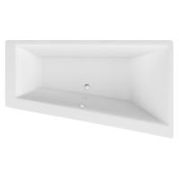 Акриловая ванна Excellent Sfera Slim правая 170*100 см, белая