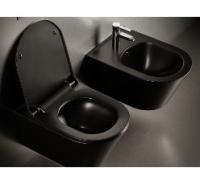 Биде подвесное Boheme Avva 974-B, черный матовый