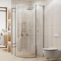 Душевой уголок Ambassador Nord 13011102 Хром / Прозрачное стекло 100х100