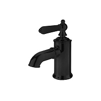 Смеситель для умывальника Bravat Art, черный