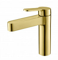 Смеситель для раковины BelBagno DELTA DEL-LVM-BORO, золото брашированное