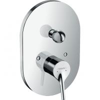 Смеситель Hansgrohe Talis S 72407000 Для ванны и душа (Внешняя часть)  Хром Смеситель Hansgrohe Talis S 72407000 Для ванны и душа (Внешняя часть)  Хром