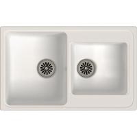 Мойка кухонная Ewigstein Elegant 78х48 Иней