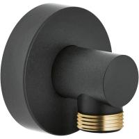 Подключение для душевого шланга Nobili Rubinetterie AD150/12BM Черный матовый