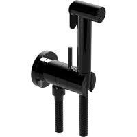 Смеситель с гигиеническим душем Huber Shower CV00797540 Встраиваемый, Черный матовый Смеситель с гигиеническим душем Huber Shower CV00797540 Встраиваемый, Черный матовый